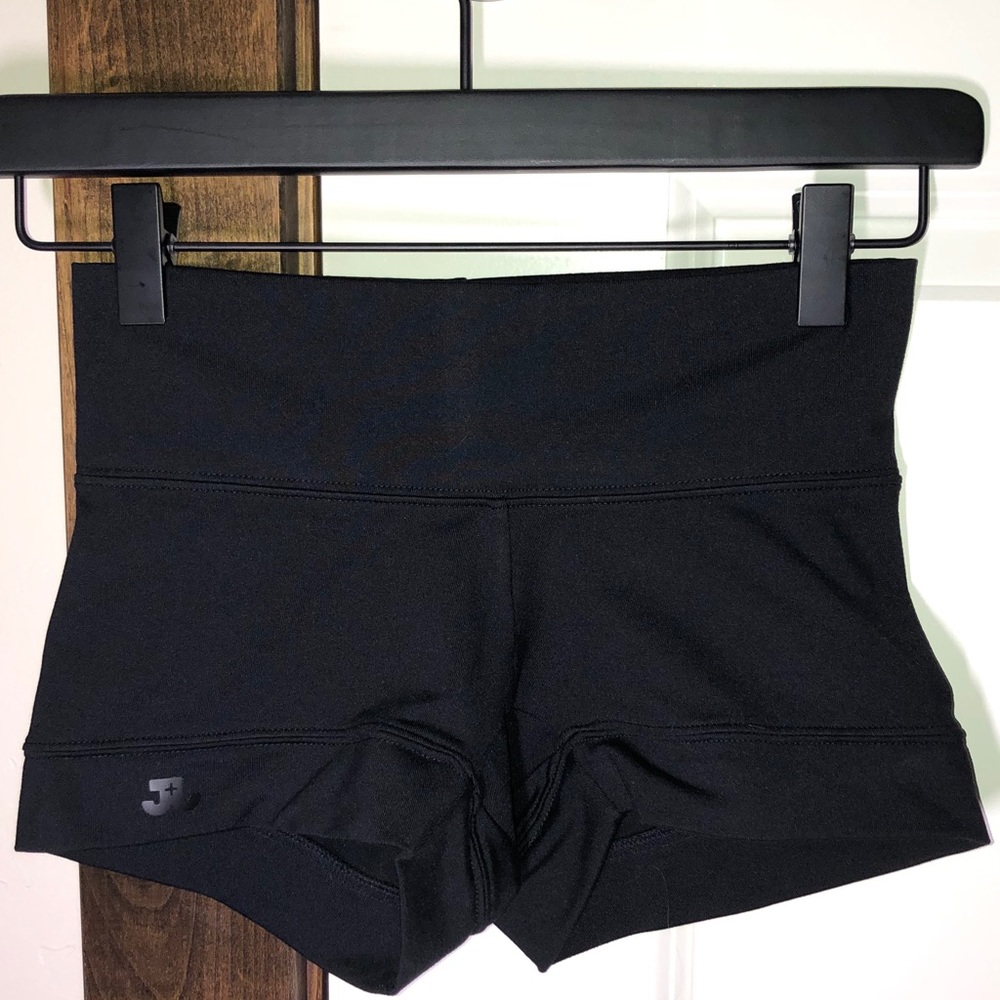 Black dance shorts